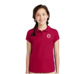 Girls Peter Pan Collar Polo (Poly/Cotton pique)